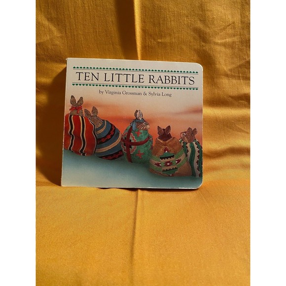 Ten Little Rabbits by Grossman & Long Child's Native American Counting Book - Picture 1 of 4